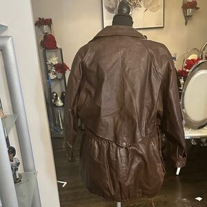 Wilson, Ginuwine, leather jacket